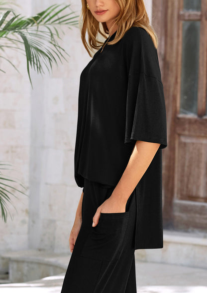 Women's Two-Piece Pullover & Pants Lounge Set