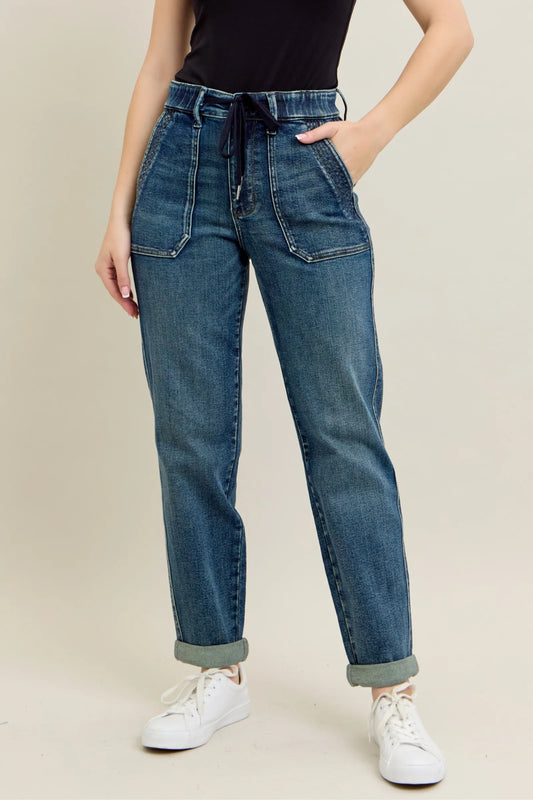 Judy Blue High Waisted Jogger Jeans