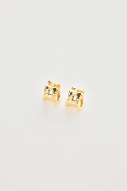 Abstract Earrings - Gold
