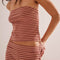Striped-Red Brown