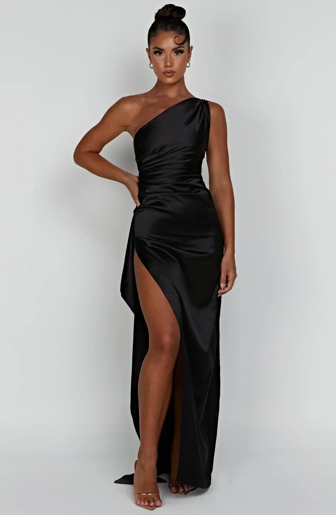 The Aurora Satin Dress