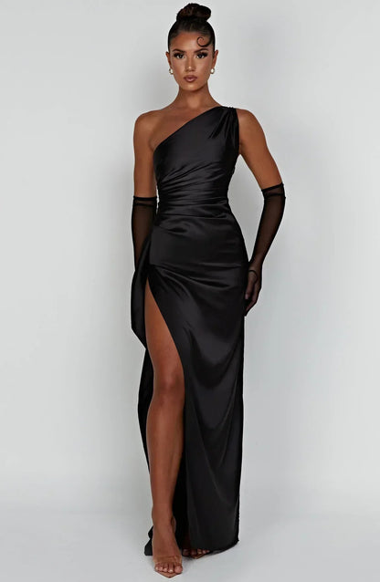 The Aurora Satin Dress