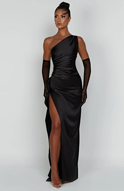The Aurora Satin Dress
