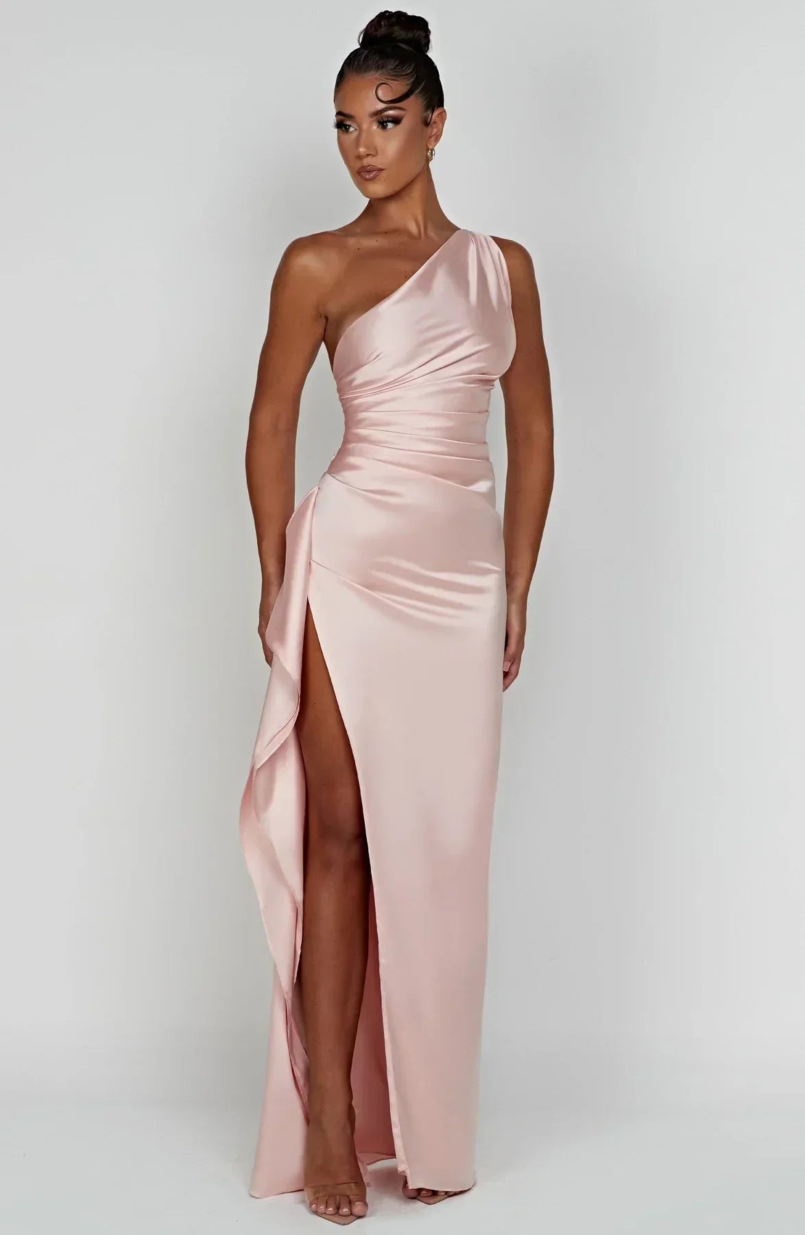 The Aurora Satin Dress