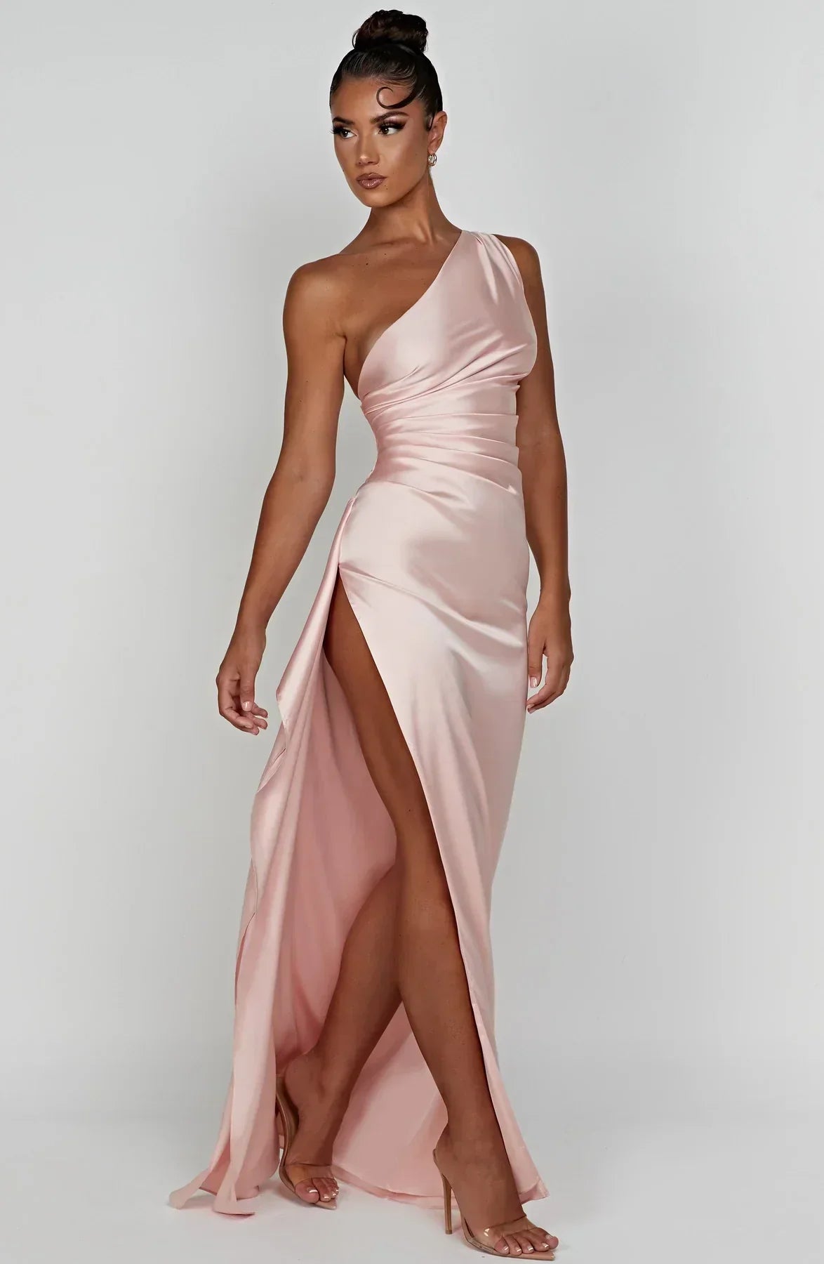 The Aurora Satin Dress