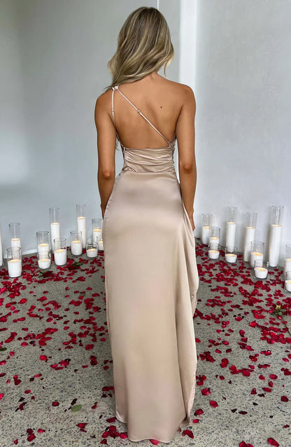 The Aurora Satin Dress