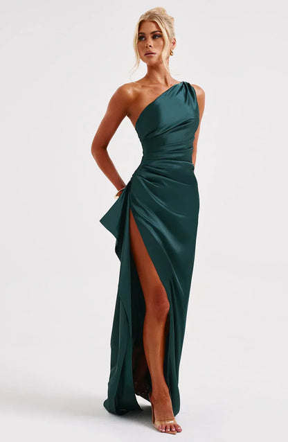 The Aurora Satin Dress