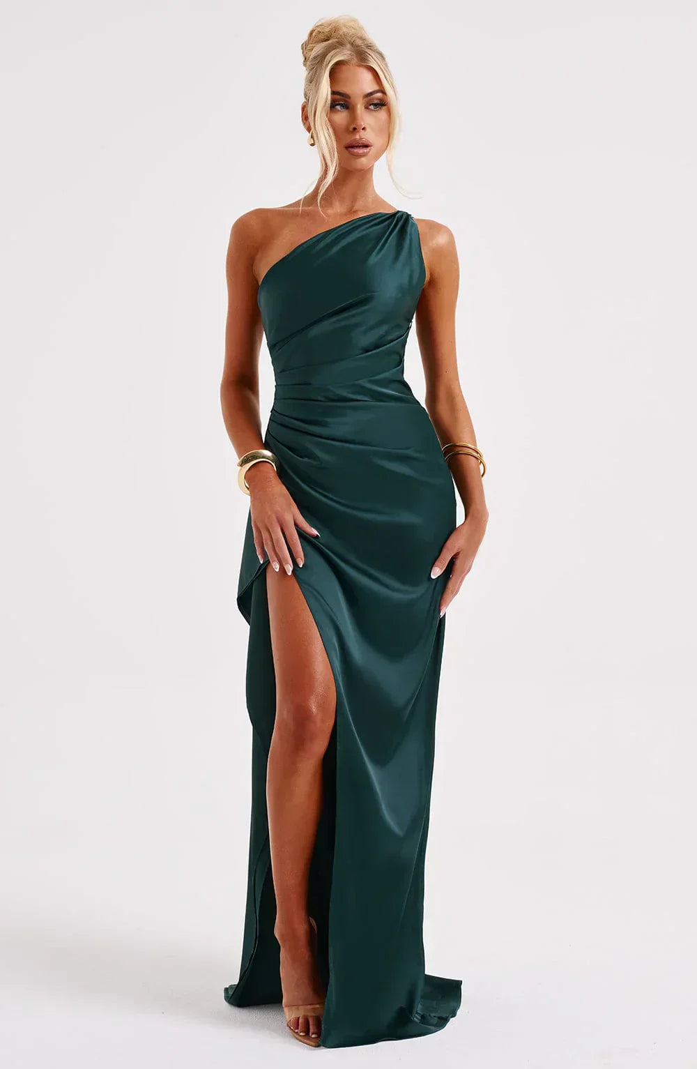 The Aurora Satin Dress