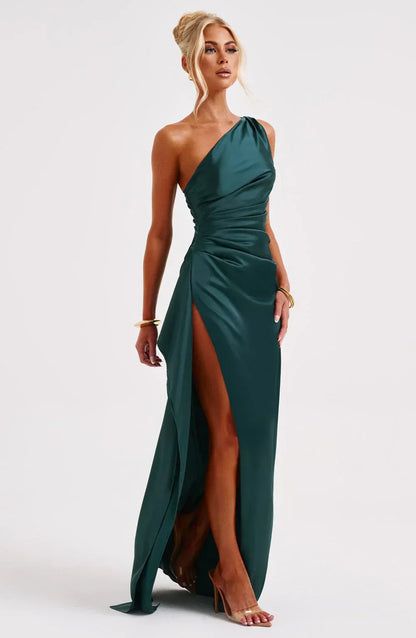 The Aurora Satin Dress
