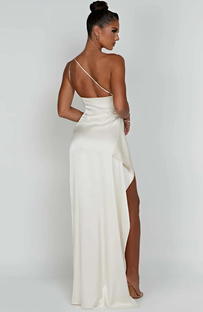 The Aurora Satin Dress