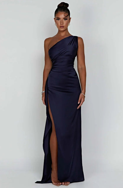 The Aurora Satin Dress
