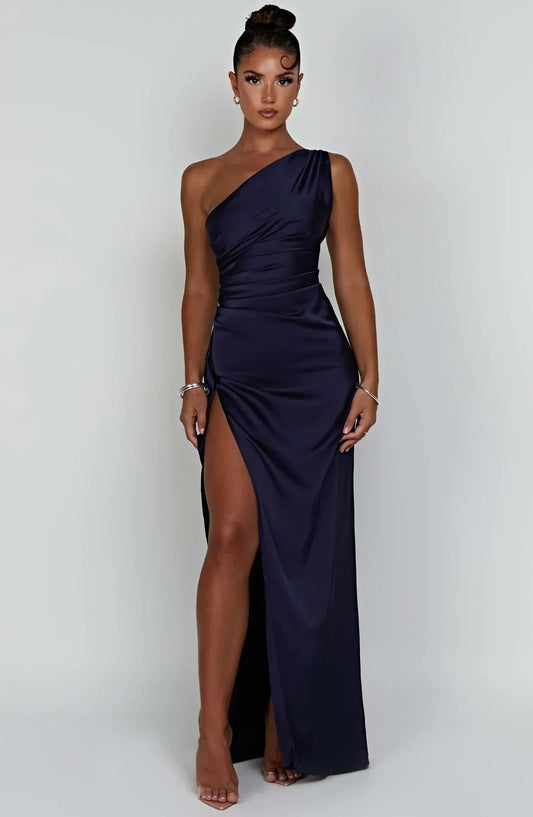 The Aurora Satin Dress