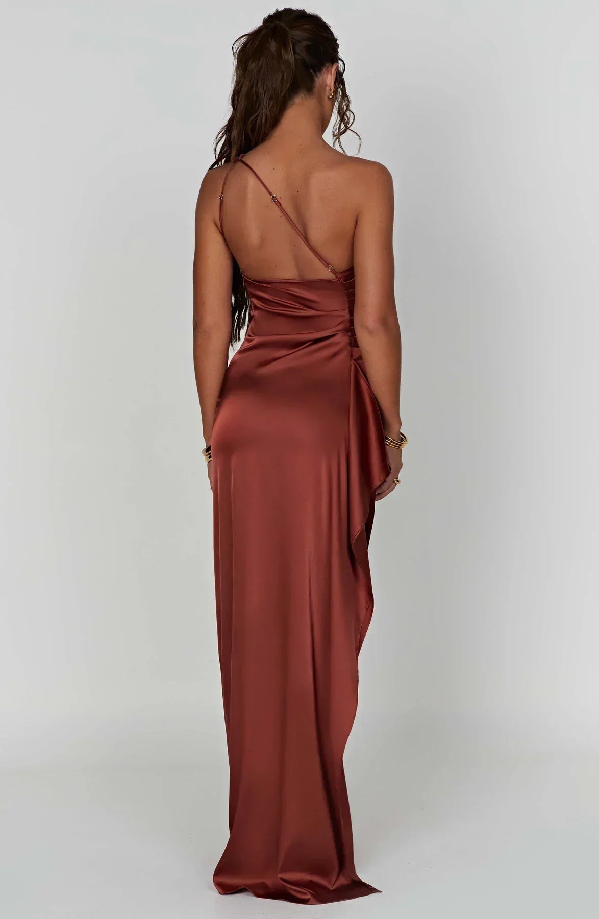 The Aurora Satin Dress