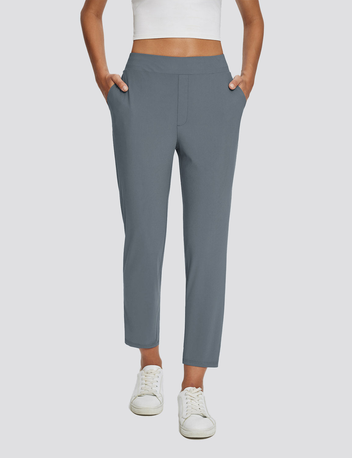 The High-Rise Performance Ankle Pant