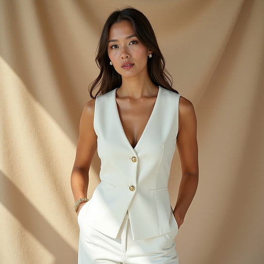 The Elva Gilet Top