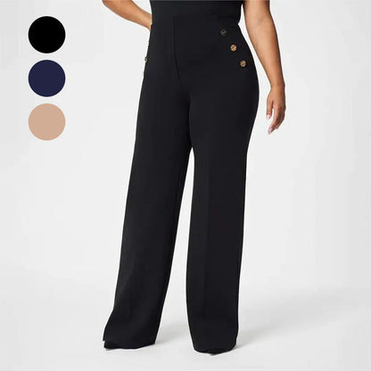 Plus Size High Stretch High-Waist Pants